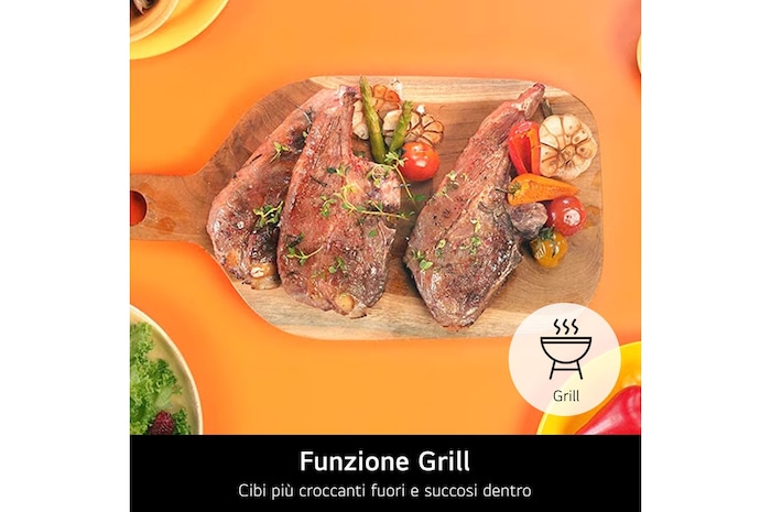 Funzione Grill microonde MH7235GPS
